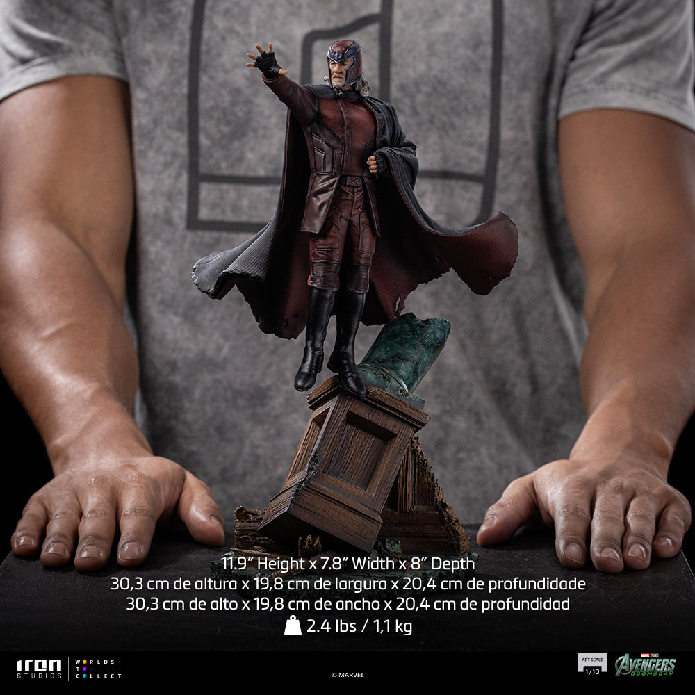 Voucher Pré-venda - Estátua Magneto - Avengers Doomsday - Art Scale 1/10 - Iron Studios