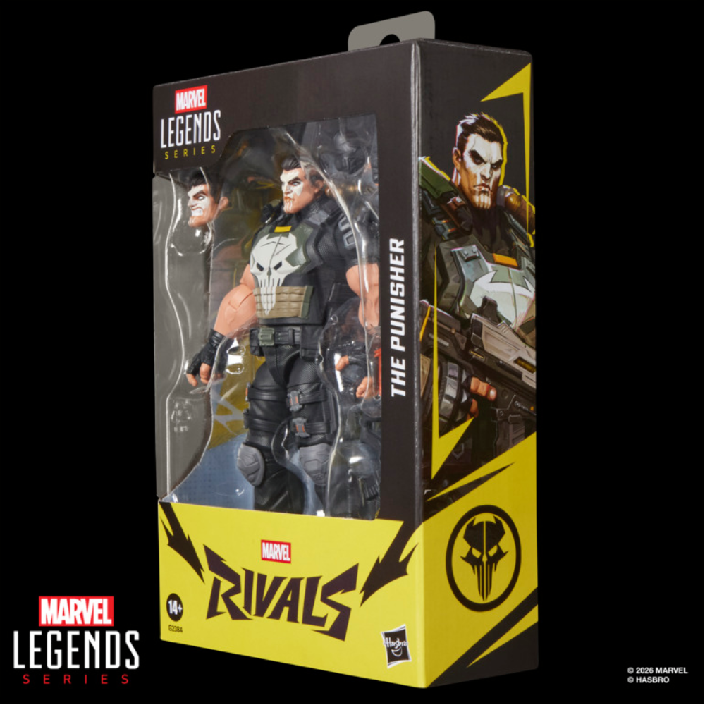 Pré-venda - Figua The Punisher Marvel Legends Series Marvel Rivals - Hasbro