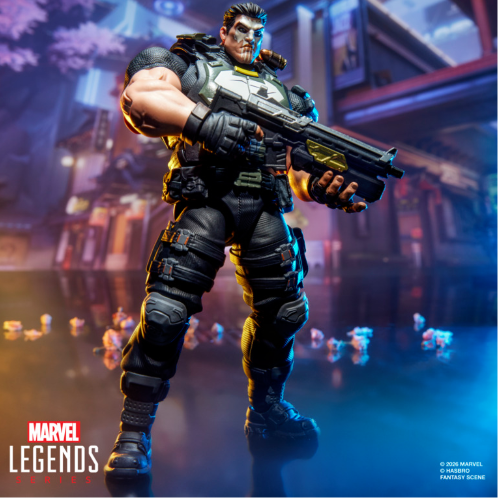 Pré-venda - Figua The Punisher Marvel Legends Series Marvel Rivals - Hasbro
