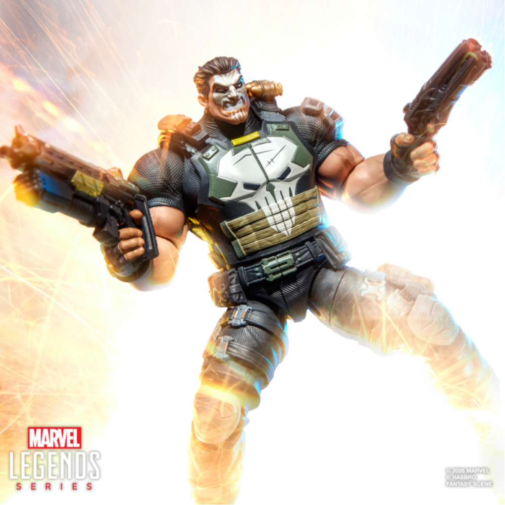 Pré-venda - Figua The Punisher Marvel Legends Series Marvel Rivals - Hasbro