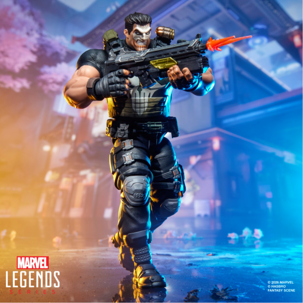 Pré-venda - Figua The Punisher Marvel Legends Series Marvel Rivals - Hasbro