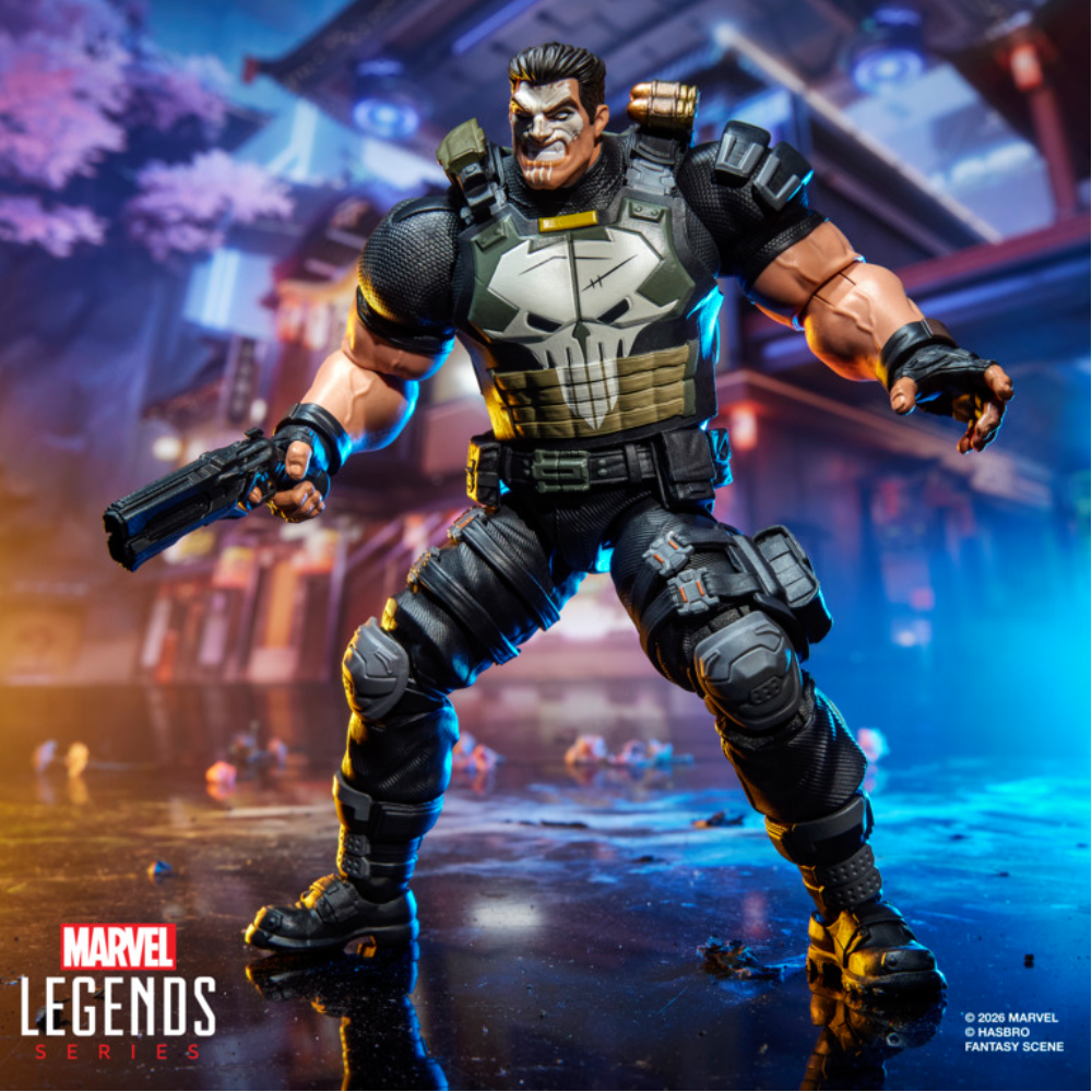 Pré-venda - Figua The Punisher Marvel Legends Series Marvel Rivals - Hasbro