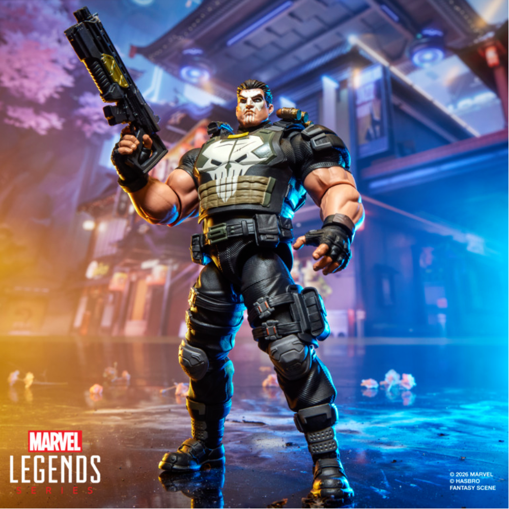 Pré-venda - Figua The Punisher Marvel Legends Series Marvel Rivals - Hasbro