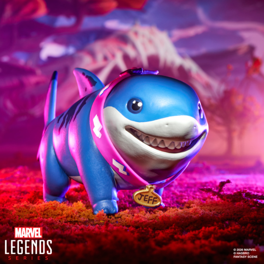 Pré-venda - Figura Venom & Jeff the Land SharkMarvel Legends Rivals - Hasbro