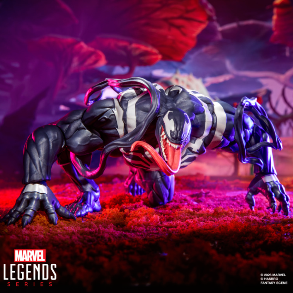 Pré-venda - Figura Venom & Jeff the Land SharkMarvel Legends Rivals - Hasbro
