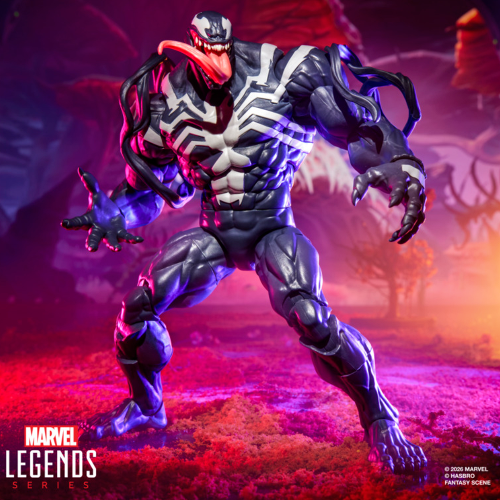 Pré-venda - Figura Venom & Jeff the Land SharkMarvel Legends Rivals - Hasbro