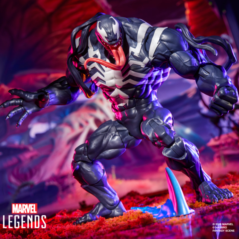 Pré-venda - Figura Venom & Jeff the Land SharkMarvel Legends Rivals - Hasbro