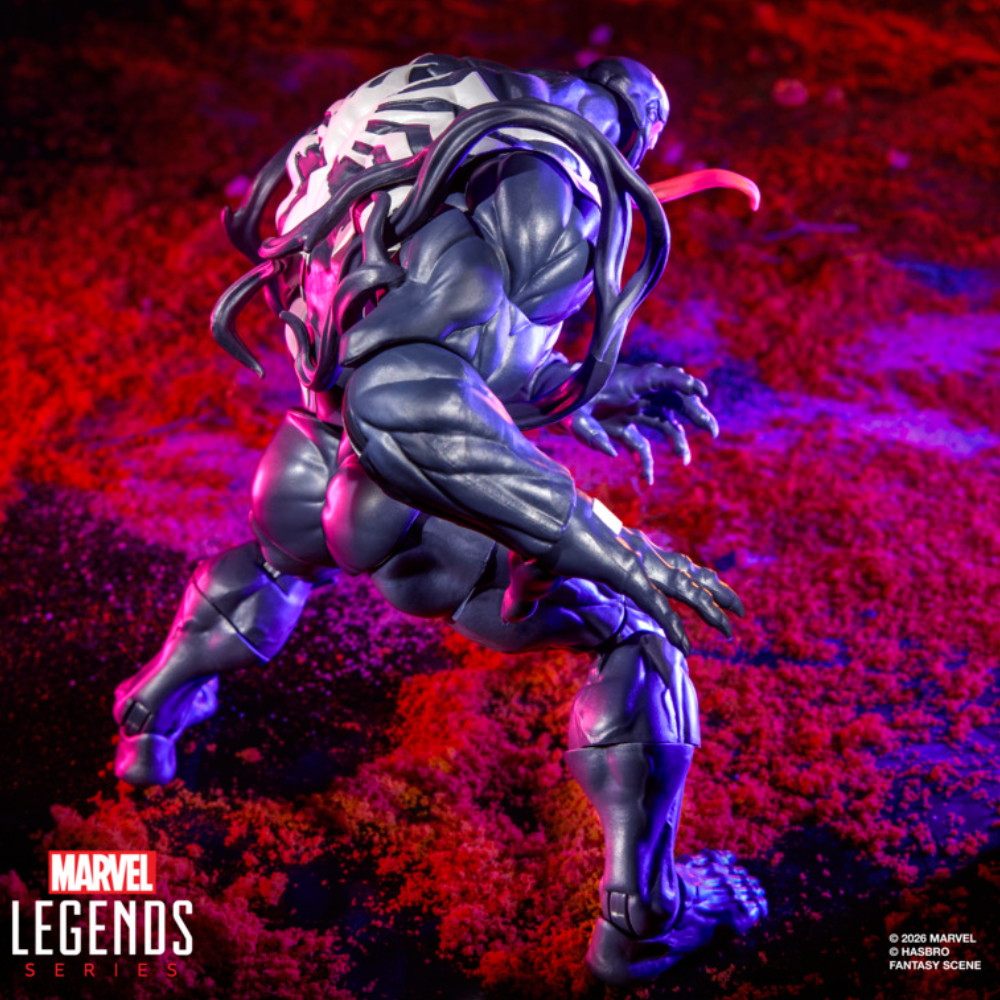 Pré-venda - Figura Venom & Jeff the Land SharkMarvel Legends Rivals - Hasbro