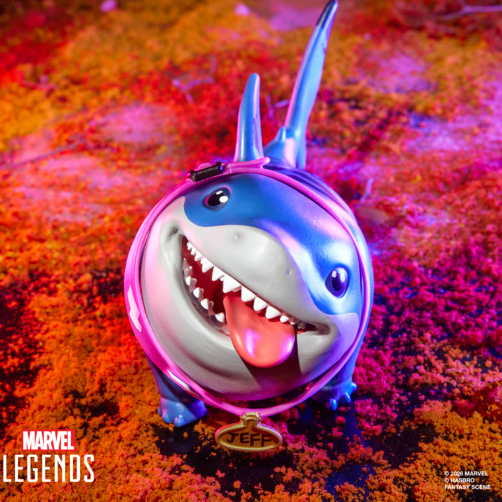 Pré-venda - Figura Venom & Jeff the Land SharkMarvel Legends Rivals - Hasbro