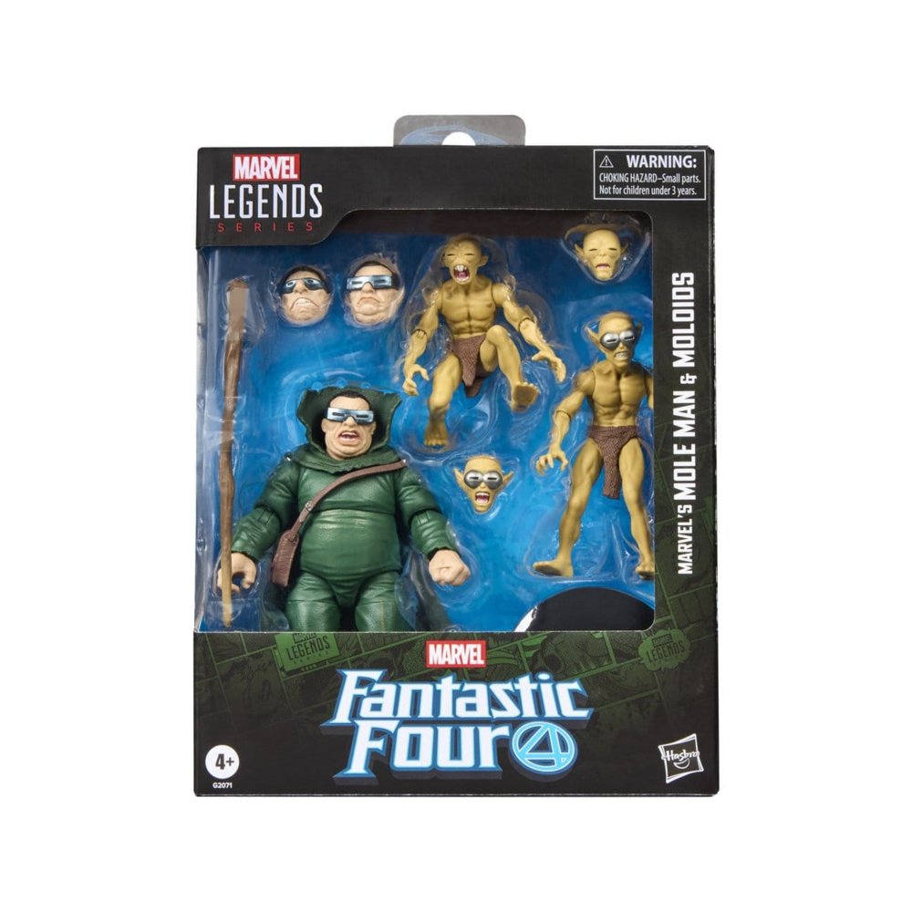 Pré-venda - Figura Mole Man & Moloids - Marvel Legends Fantastic Four Marvel's - Hasbro