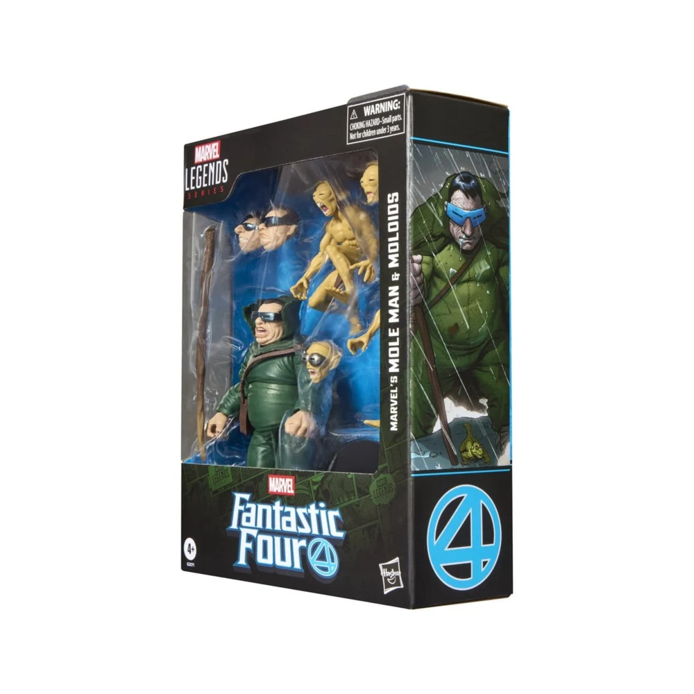 Pré-venda - Figura Mole Man & Moloids - Marvel Legends Fantastic Four Marvel's - Hasbro