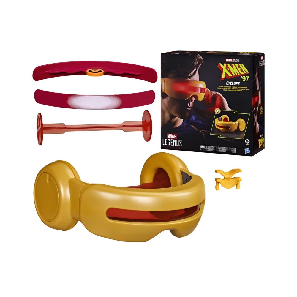 Pré-venda - Figura Cyclops Premium Roleplay Visor - Marvel Legends Series X-Men ’97 - Hasbro