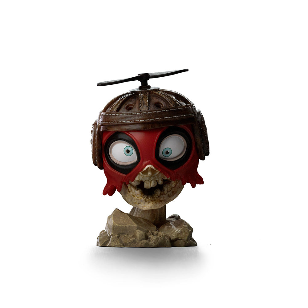 Estátua Deadpool, Wolverine and Headpool set (Unmasked) - MiniCo - Iron Studios