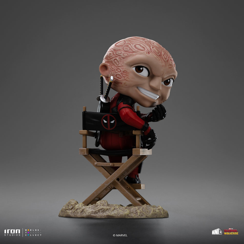 Estátua Deadpool, Wolverine and Headpool set (Unmasked) - MiniCo - Iron Studios