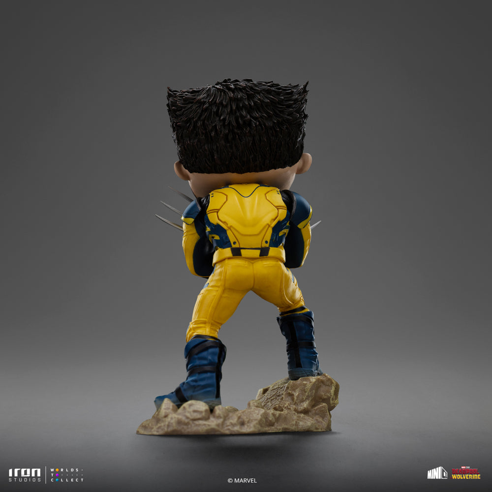 Estátua Deadpool, Wolverine and Headpool set (Unmasked) - MiniCo - Iron Studios