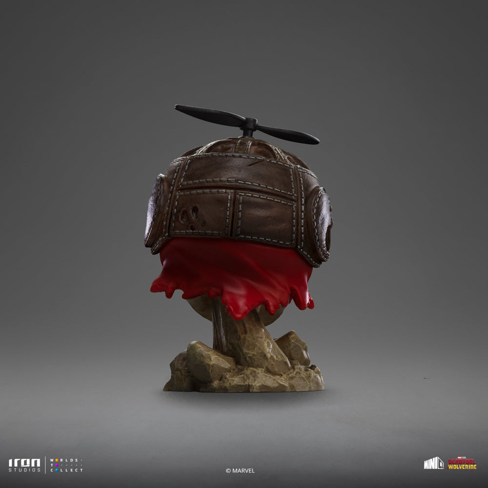 Estátua Deadpool, Wolverine and Headpool set (Unmasked) - MiniCo - Iron Studios