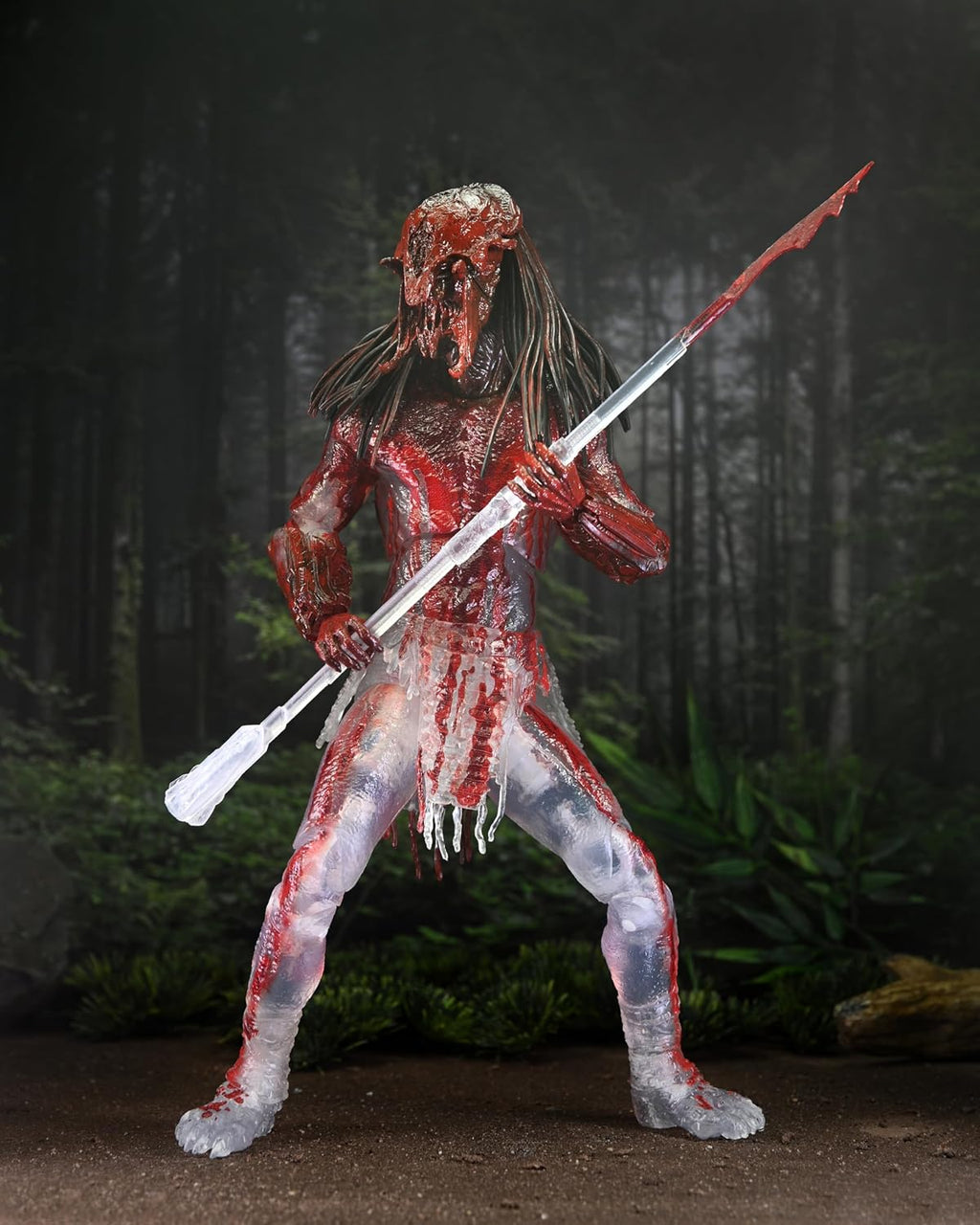 Figura Feral Predator (Bear Blood - Haulathon 2024) – Prey – Ultimate 7” Scale – Neca