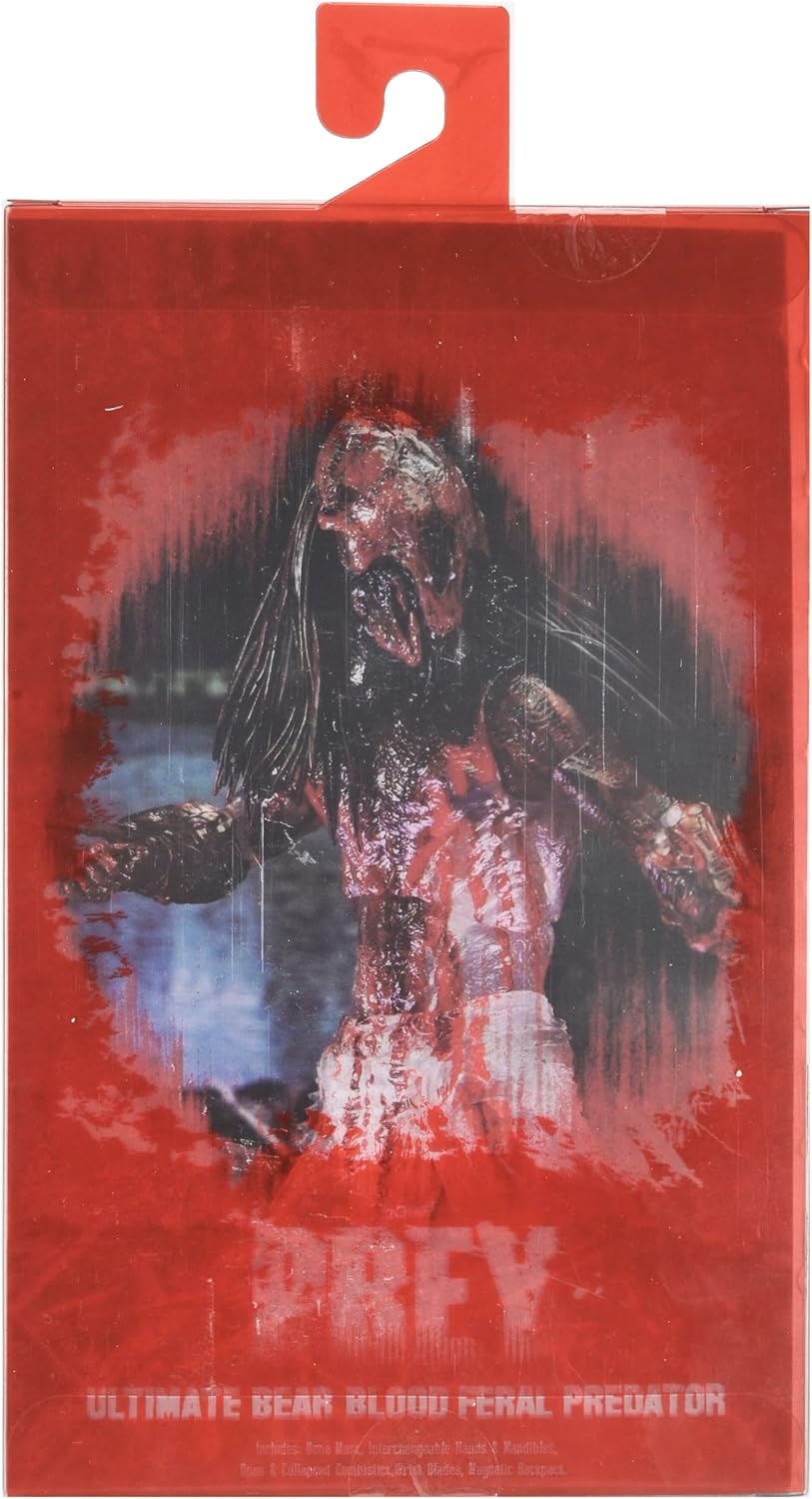 Figura Feral Predator (Bear Blood - Haulathon 2024) – Prey – Ultimate 7” Scale – Neca
