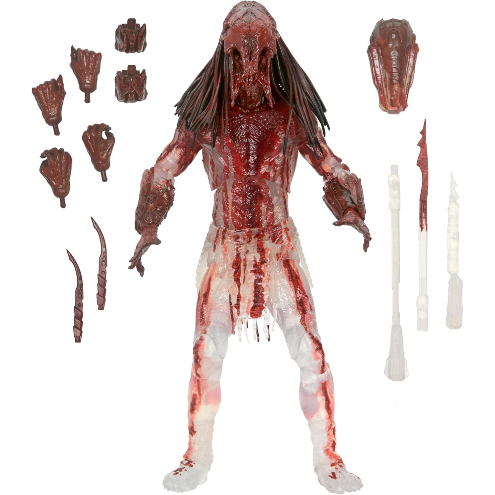 Figura Feral Predator (Bear Blood - Haulathon 2024) – Prey – Ultimate 7” Scale – Neca