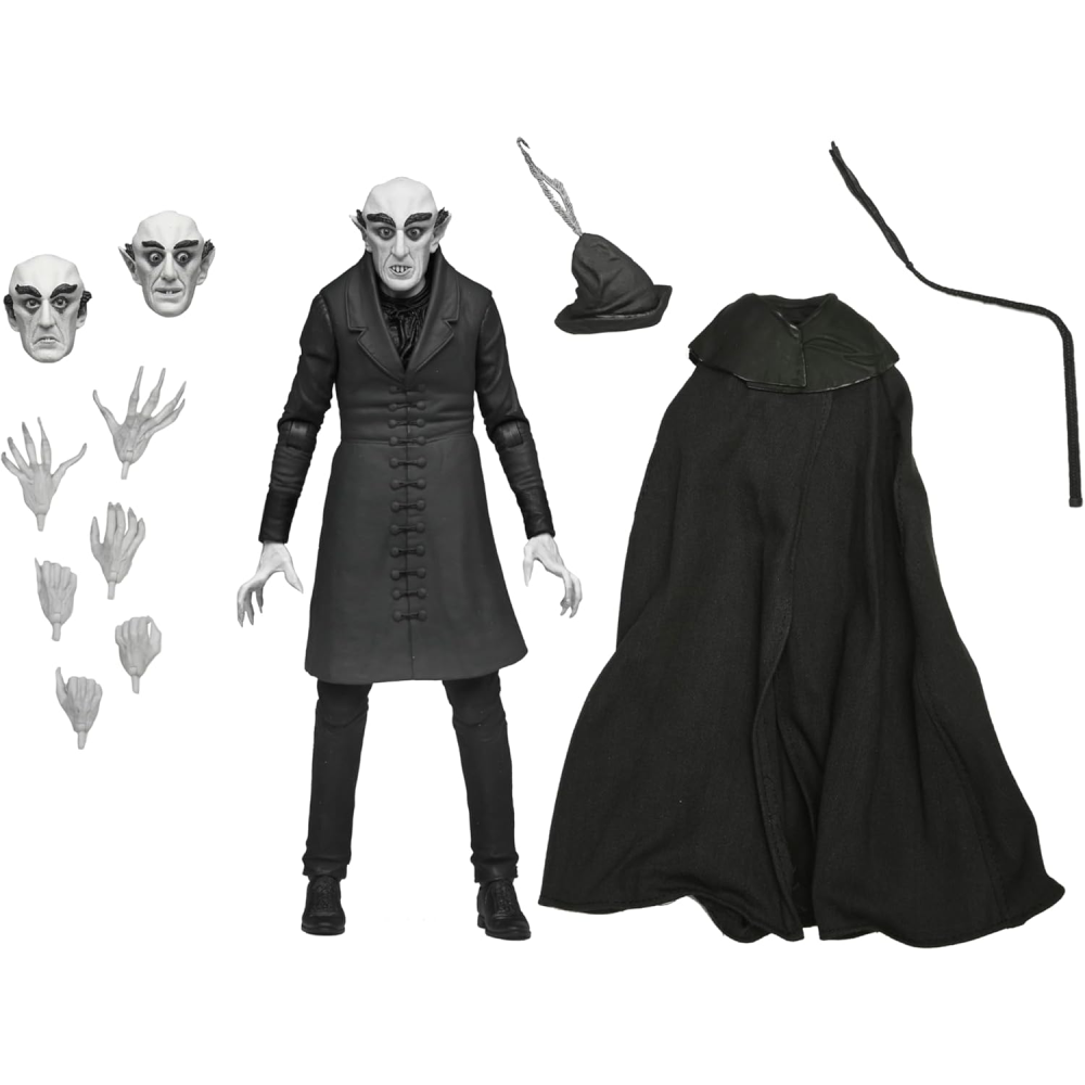 Figura Count Orlok (Black & White ) – Nosferatu – Ultimate - 7” Scale – Neca