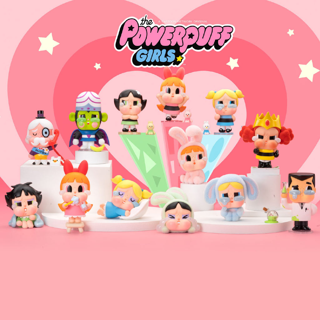 Blind Box CRYBABY - As Meninas Superpoderosas - The Powerpuff Girls - Collectible Surprise Figure - Pop Mart