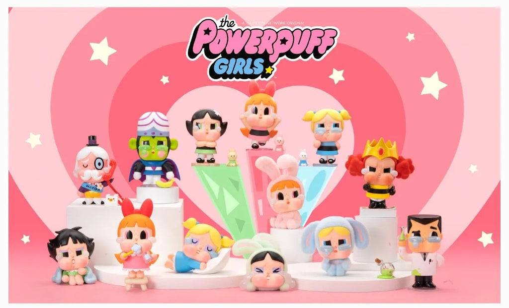Blind Box CRYBABY - As Meninas Superpoderosas - The Powerpuff Girls - Collectible Surprise Figure - Pop Mart