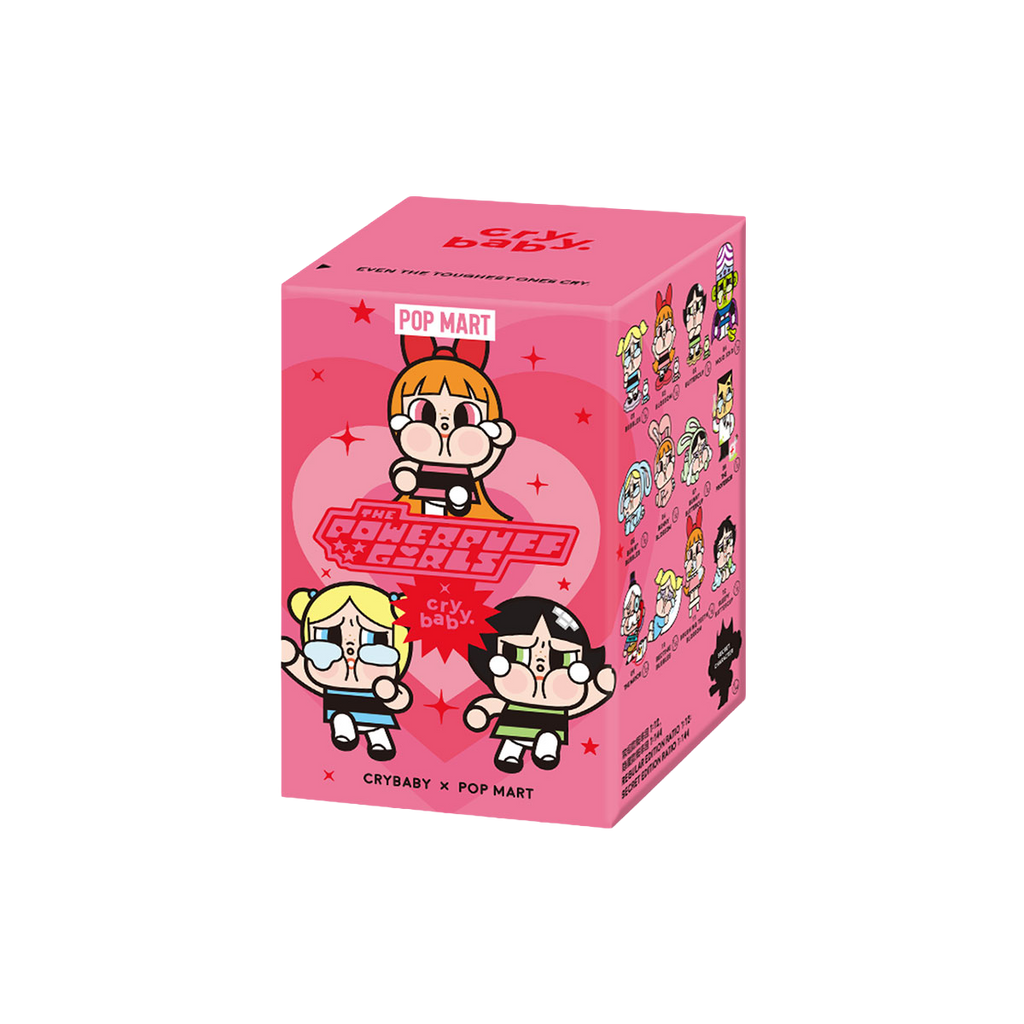 Blind Box CRYBABY - As Meninas Superpoderosas - The Powerpuff Girls - Collectible Surprise Figure - Pop Mart