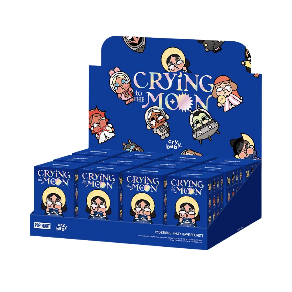 Blind Box CRYBABY - Crying To The Moon - Collectible Surprise Figure - Pop Mart