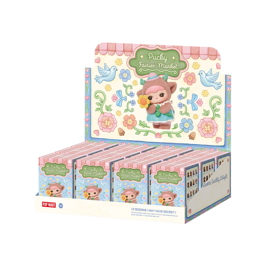 Blind Box PUCKY - Fairies’ Market - Collectible Surprise Figure - Pop Mart