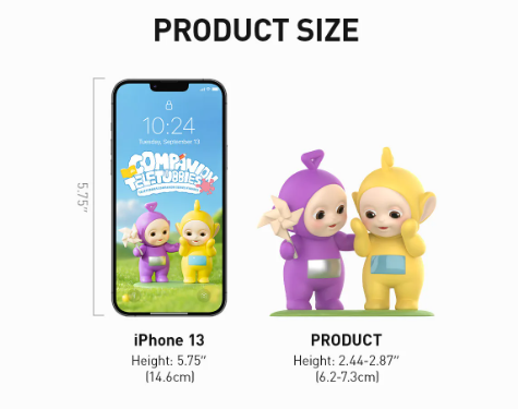 Blind Box Skullpanda - Teletubbies - Collectible Surprise Figure - Pop Mart
