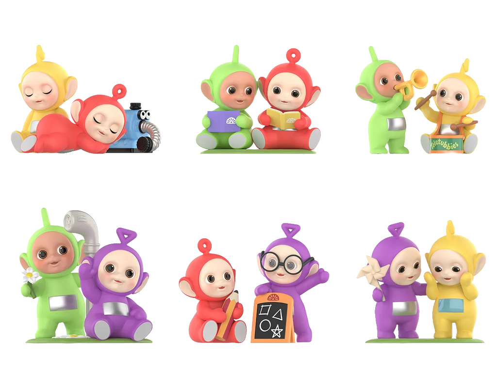Blind Box Skullpanda - Teletubbies - Collectible Surprise Figure - Pop Mart