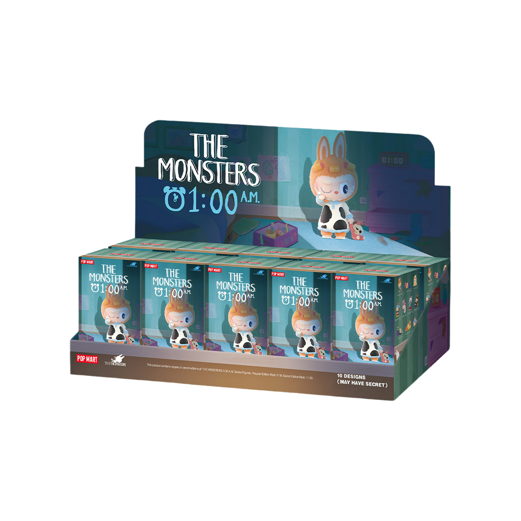 Blind Box Labubu - The Monsters 1:00 A.M. - Collectible Surprise Figure - Pop Mart
