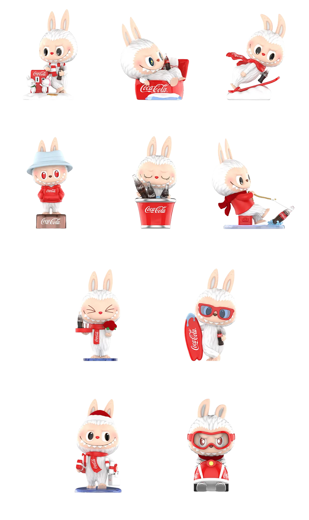 Blind Box Labubu x Coca-Cola - The Monsters - Collectible Surprise Figure - Pop Mart