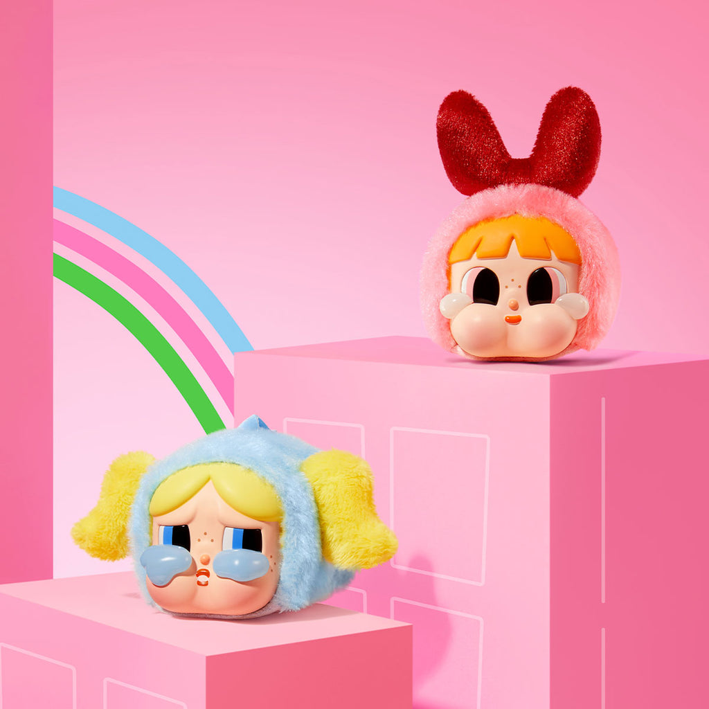 Chaveiro BLIND BOX CRYBABY x As Meninas Superpoderosas - The Powerpuff Girls - Collectible Surprise Keychain - Pop Mart