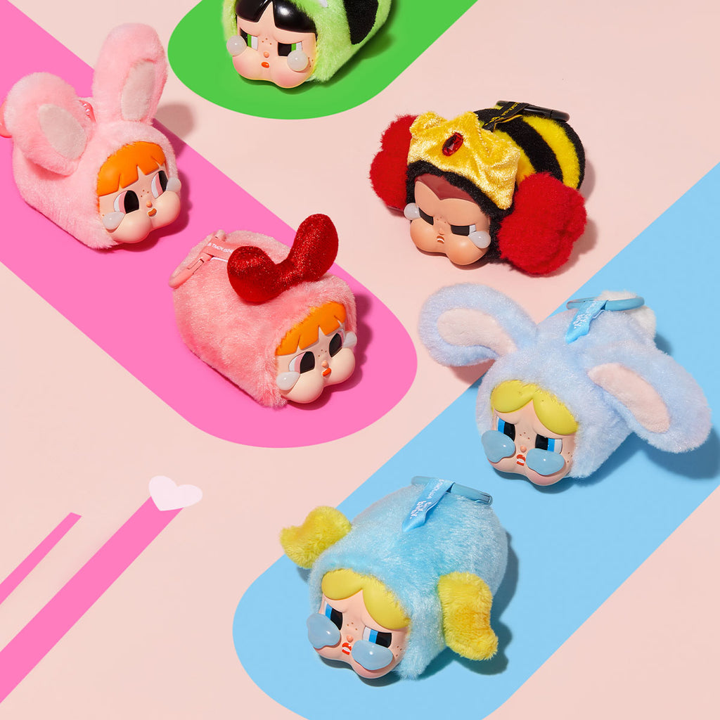 Chaveiro BLIND BOX CRYBABY x As Meninas Superpoderosas - The Powerpuff Girls - Collectible Surprise Keychain - Pop Mart