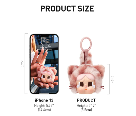 Chaveiro BLIND BOX CRYBABY - Wild but Cutie - Collectible Surprise Keychain - Pop Mart