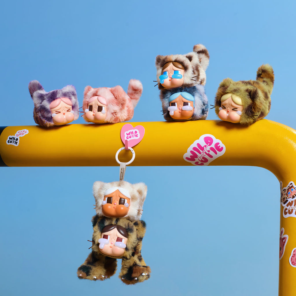Chaveiro BLIND BOX CRYBABY - Wild but Cutie - Collectible Surprise Keychain - Pop Mart