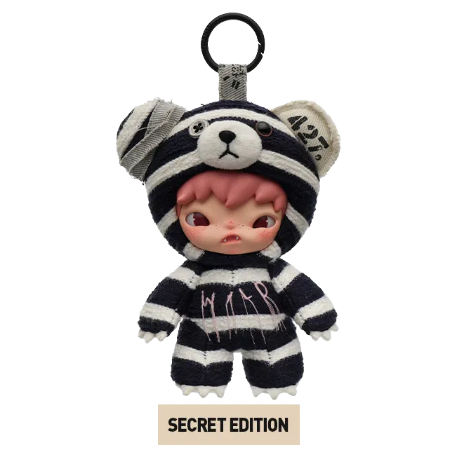Chaveiro BLIND BOX Hirono - Road Journal - Collectible Surprise Keychain - Pop Mart