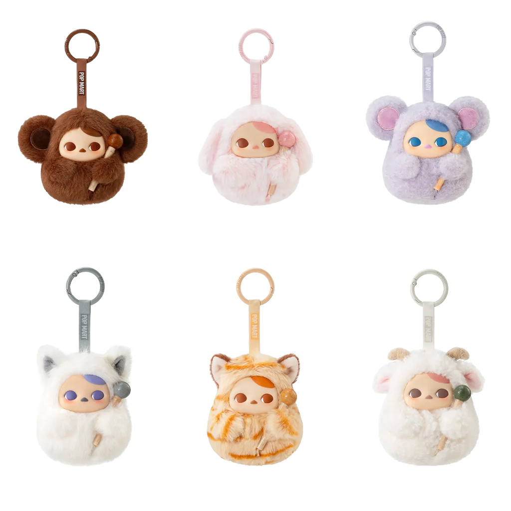 Chaveiro BLIND BOX PUCKY - Tap Tap Babies - Collectible Surprise Keychain - Pop Mart