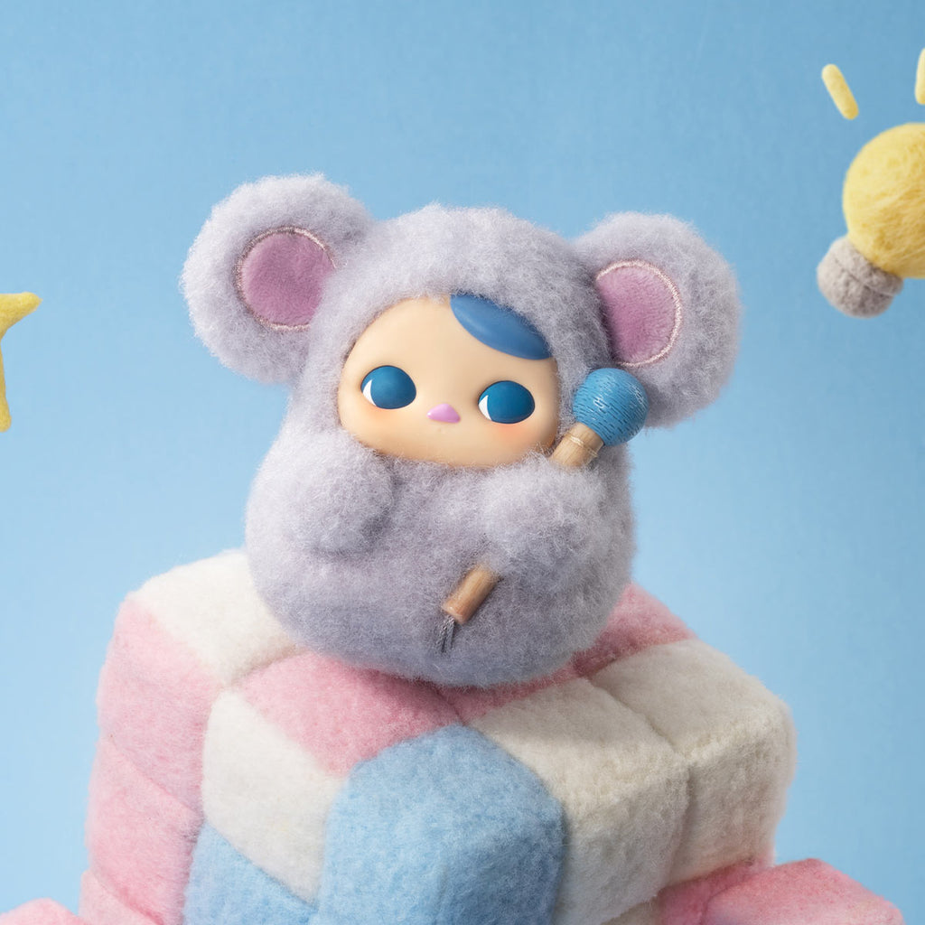 Chaveiro BLIND BOX PUCKY - Tap Tap Babies - Collectible Surprise Keychain - Pop Mart