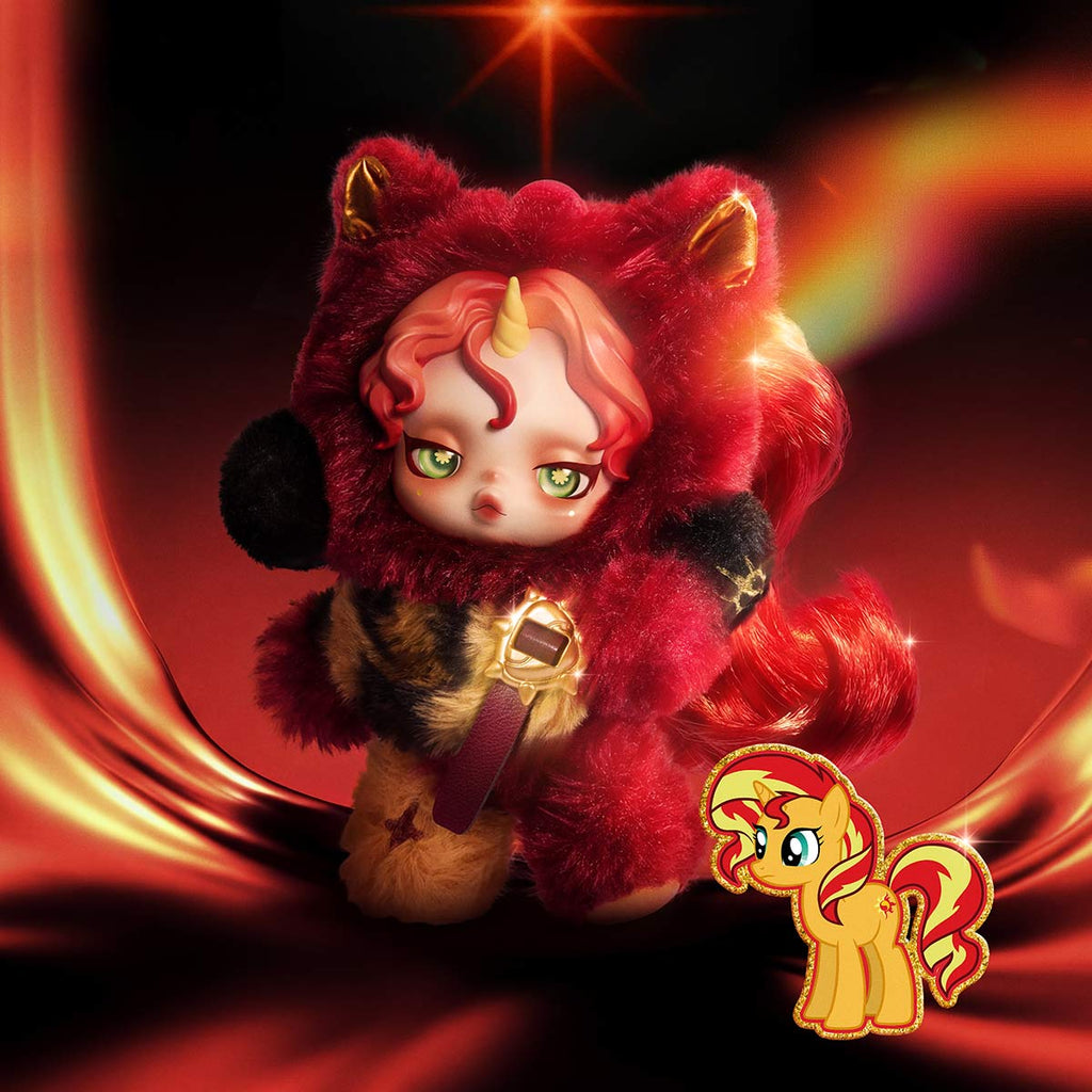 Chaveiro BLIND BOX Skullpanda x My Little Pony - My Little Pony - Collectible Surprise Keychain - Pop Mart