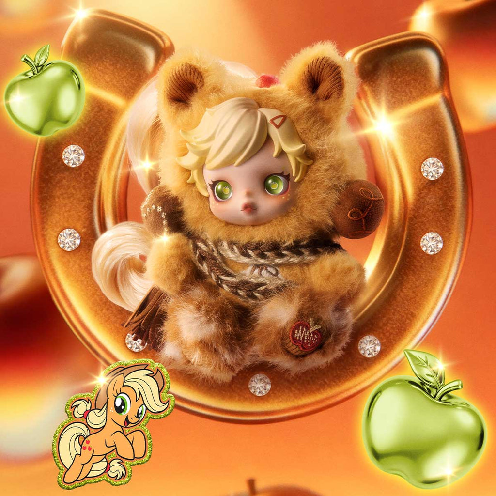 Chaveiro BLIND BOX Skullpanda x My Little Pony - My Little Pony - Collectible Surprise Keychain - Pop Mart