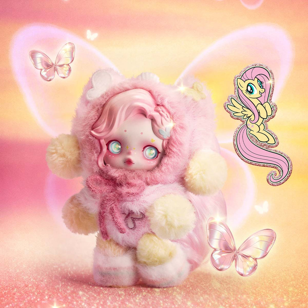 Chaveiro BLIND BOX Skullpanda x My Little Pony - My Little Pony - Collectible Surprise Keychain - Pop Mart