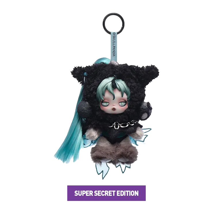 Chaveiro BLIND BOX Skullpanda x My Little Pony - My Little Pony - Collectible Surprise Keychain - Pop Mart