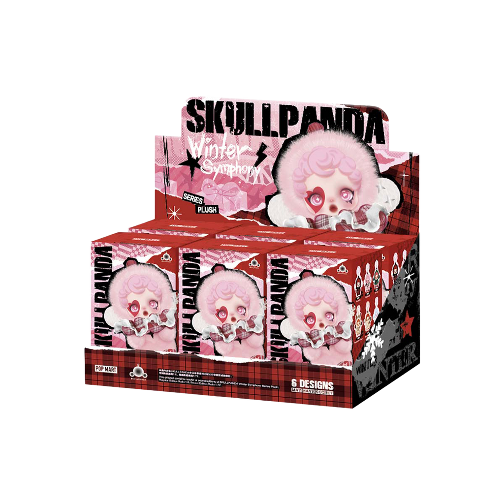 Chaveiro BLIND BOX Skullpanda - Winter Symphony - Collectible Surprise Keychain - Pop Mart