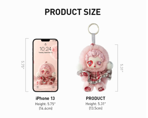 Chaveiro BLIND BOX Skullpanda - Winter Symphony - Collectible Surprise Keychain - Pop Mart