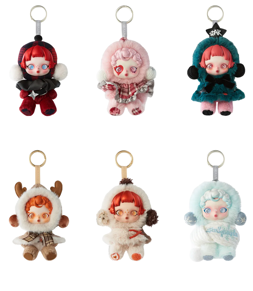Chaveiro BLIND BOX Skullpanda - Winter Symphony - Collectible Surprise Keychain - Pop Mart