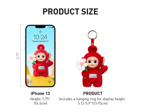 Chaveiro BLIND BOX Teletubbies - Teletubbies - Collectible Surprise Keychain - Pop Mart
