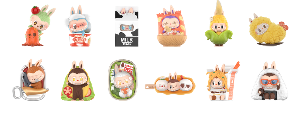 Blind Box Labubu - The Monsters Wacky Mart - Collectible Surprise Figure - Pop Mart