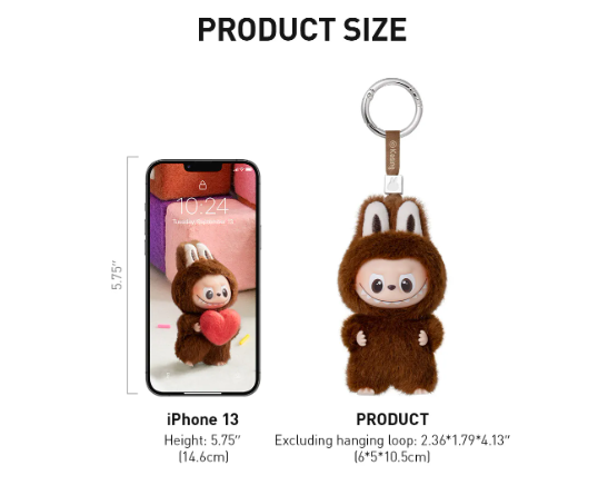 Chaveiro BLIND BOX Labubu - The Monsters Pin For Love (A-M) - Collectible Surprise Keychain - Pop Mart